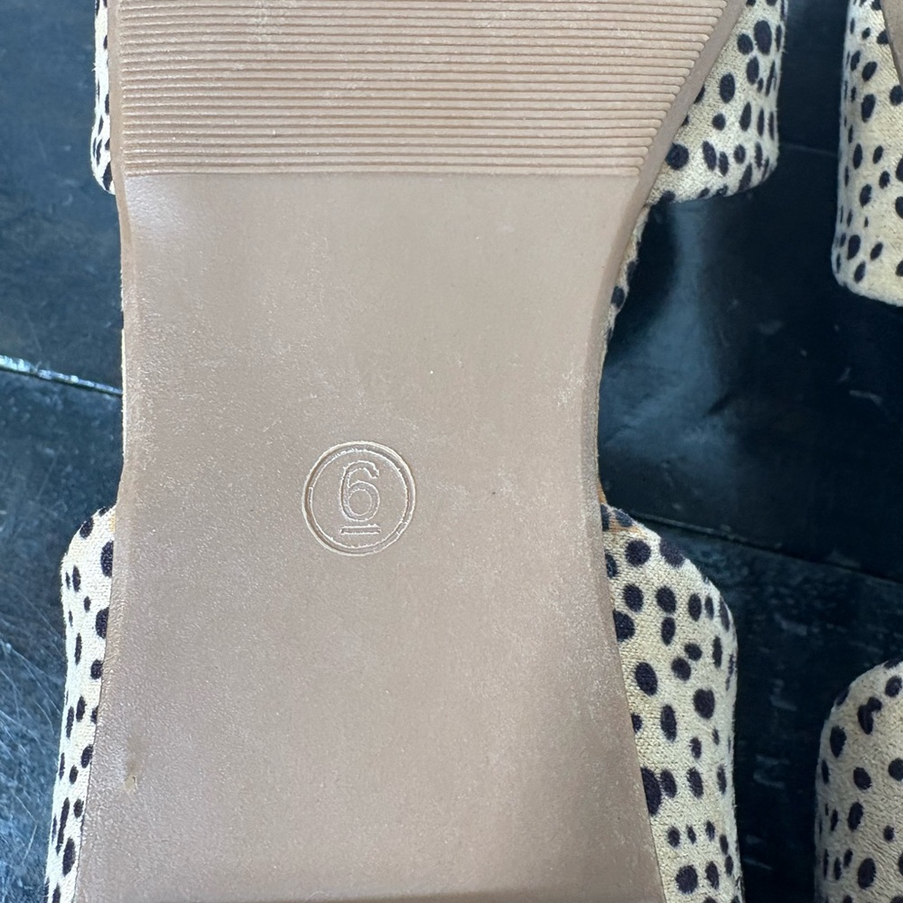 NEW Michelle McDowell Quinn Flats in Leopard Size 6 - Picture 9 of 9